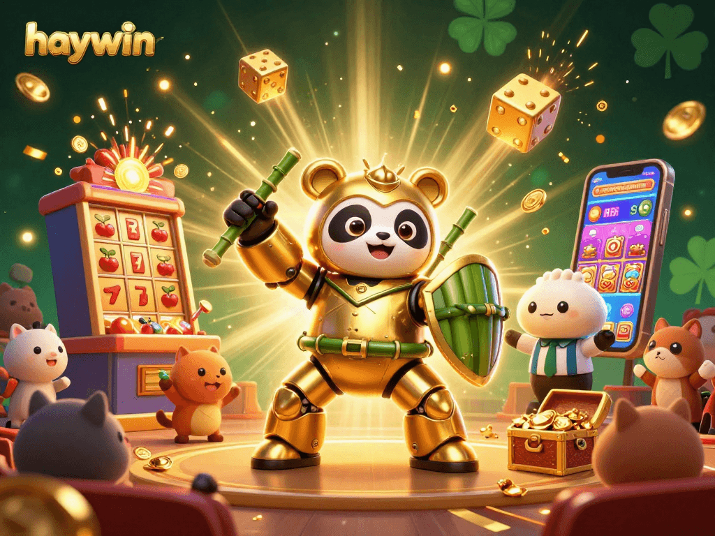 Experience huge wins with haywin at a vibrant casino scene filled with excitement.