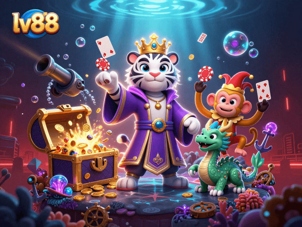 Play and win at lv88, where excitement meets fortune in a vibrant casino atmosphere.