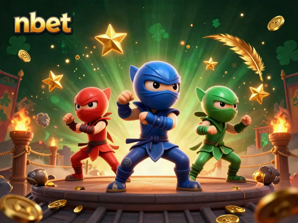 Catch nbet's ninja chameleons in action, battling in an immersive online gaming arena.