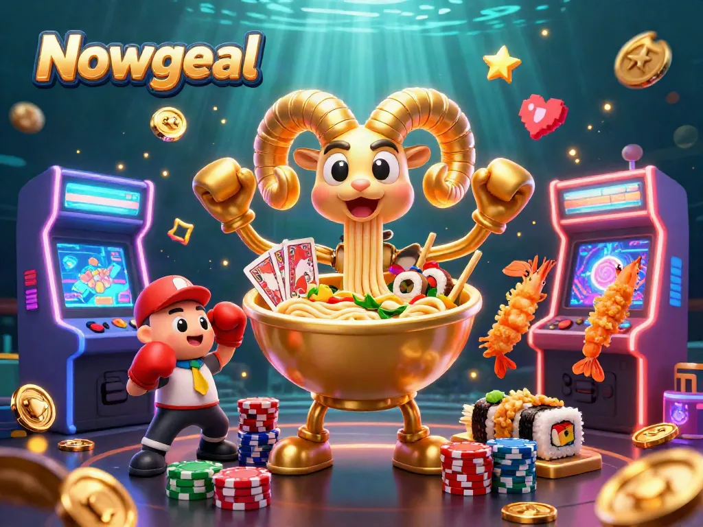 Experience real-time betting strategies at Nowgoal with a 3D scene of exciting gambling action.