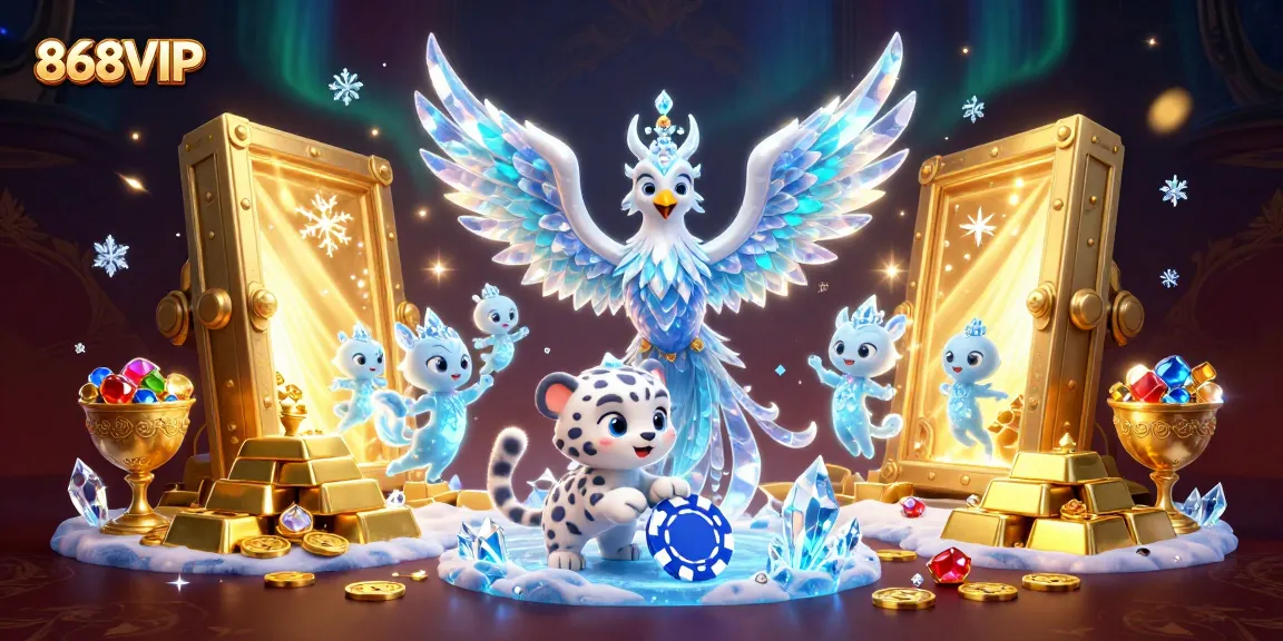 Engage with thrilling gameplay at 868VIP featuring vibrant characters and rich casino elements.
