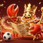 Experience seacoastsoftball in this vibrant sports betting scene featuring a golden crab emperor