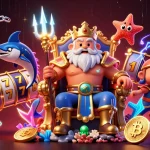 Spin the reels with TG88's vibrant casino adventure featuring Neptune and treasures