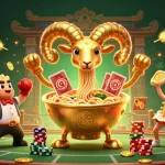 Engage with thrilling TR88 online casino action through vibrant characters and dynamic gambling elements.