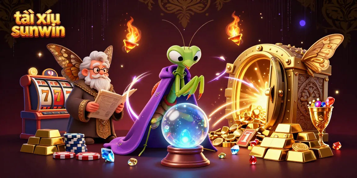 Experience the magic of tài xỉu sunwin in a vibrant casino scene with exciting game elements.