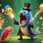 Experience the magic of gambling with a colorful scene depicting Link vào Sunwin chính thức in a vibrant underwater fantasy setting.