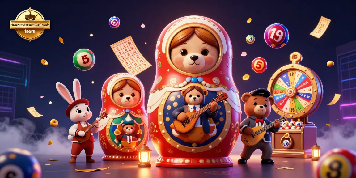 The BettingSitesNotOnGamStop.uk team showcases a vibrant scene of cartoon bears and a serenading rabbit among casino games and colorful elements.