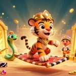 Experience thrilling deposits of 5k with vibrant slots and jackpots in this dynamic casino scene