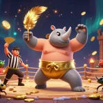 Sunwin brings excitement as the beetle champion stomps coins, embodying online gaming thrills.