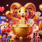 Experience excitement with 11win's vibrant online casino universe featuring animated characters and games.