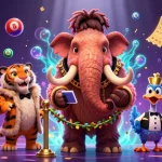 KUBET invites players to experience vibrant casino action with colorful lottery elements and lively characters.