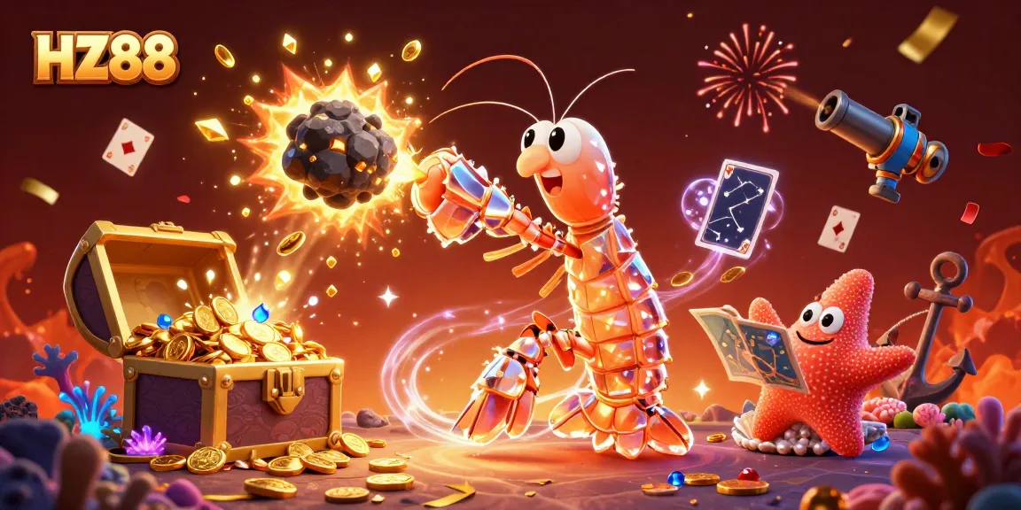 Experience thrilling wins at HZ88 with colorful gems, gold coins, and underwater adventures!
