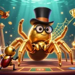 Engage with 11win's thrilling slots through a vibrant 3D illustration showcasing dynamic casino elements.