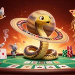 Experience the excitement of betting at S8 with astronauts at a cosmic roulette table.