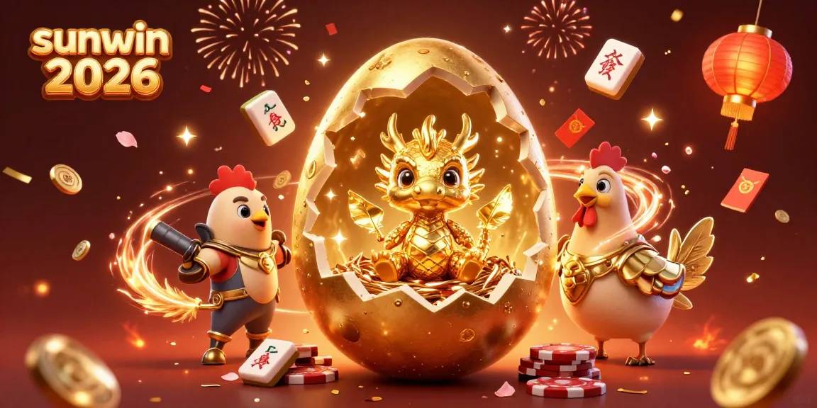 Experience a golden triumph at sunwin 2026 with our vibrant casino-themed illustration.